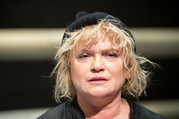 Próba medialna sztuki Emigrantki w Teatrze Wybrze?e