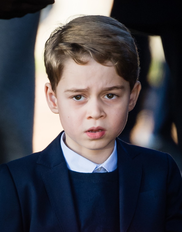 The Royal Family Attend Church On Christmas Day