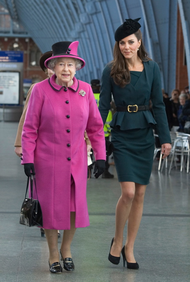 Queen Elizabeth II, Prince Philip, Duke Of Edinburgh And Catherine, Duchess Of Cambridge Visit Leicester