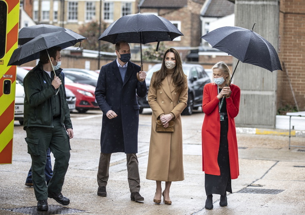 The Duke And Duchess Of Cambridge Visit Newham Ambulance Station
