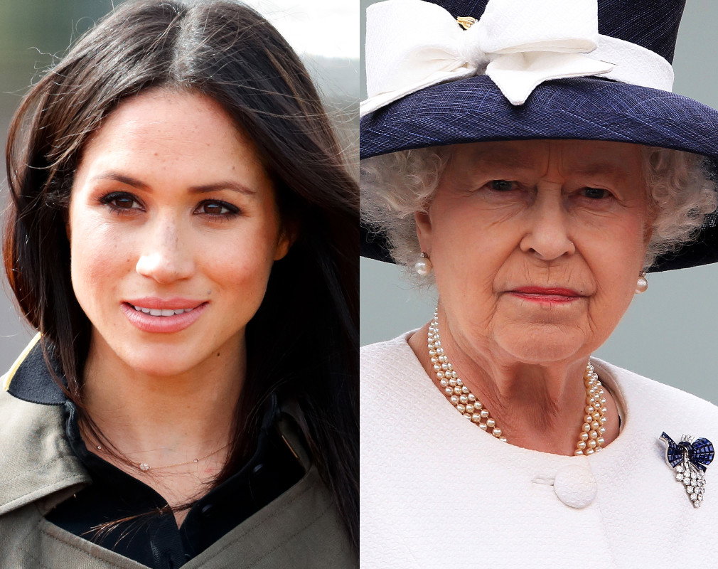 Meghan Markle, królowa Elżbieta II
