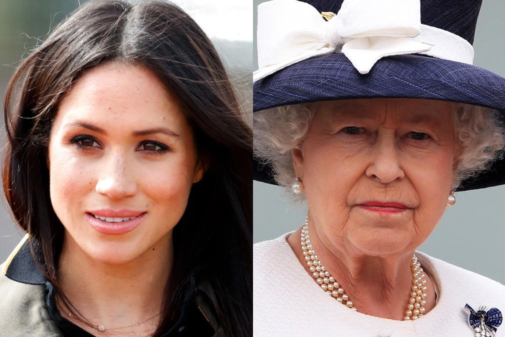Meghan Markle, królowa Elżbieta II