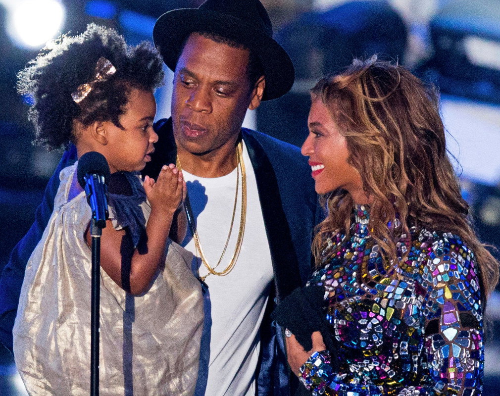 GettyImages-454125586, Beyonce, Jay-Z, Blue Ivy Carter