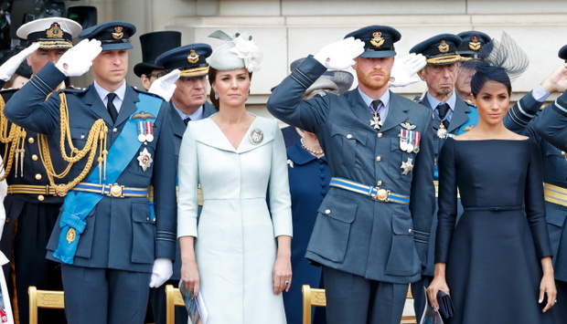 Members Of The Royal Family Attend Events To Mark The Centenary Of The RAF