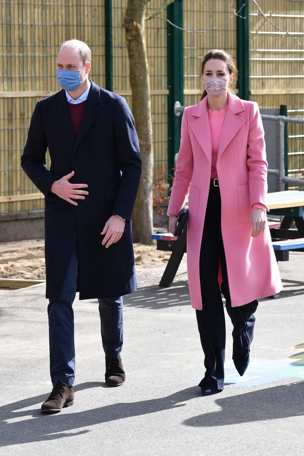 The Duke And Duchess Of Cambridge Visit School 21 In Stratford