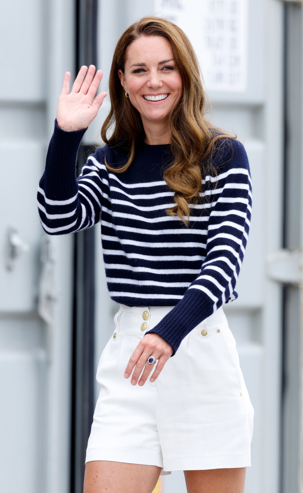 The Duchess Of Cambridge Joins The 1851 Trust And The Great Britain SailGP Team In Plymouth