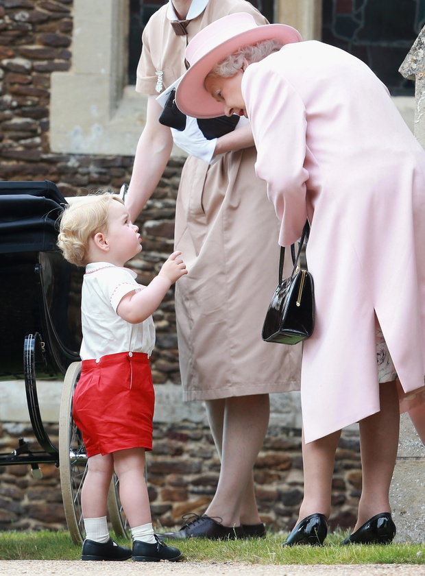 The Christening Of Princess Charlotte Of Cambridge