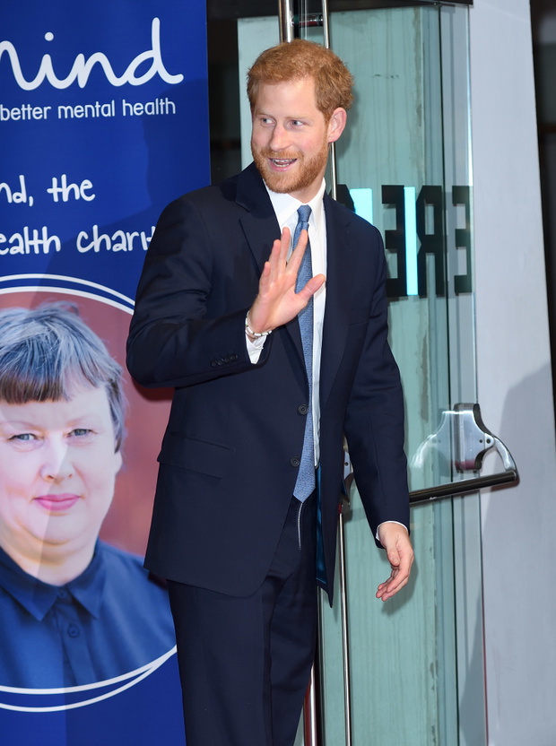 Prince Harry Attends The Virgin Money Giving Mind Media Awards