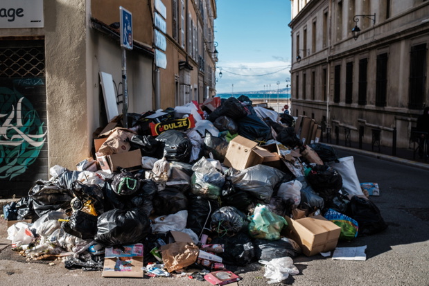 Garbage Collection Strike In Marseille