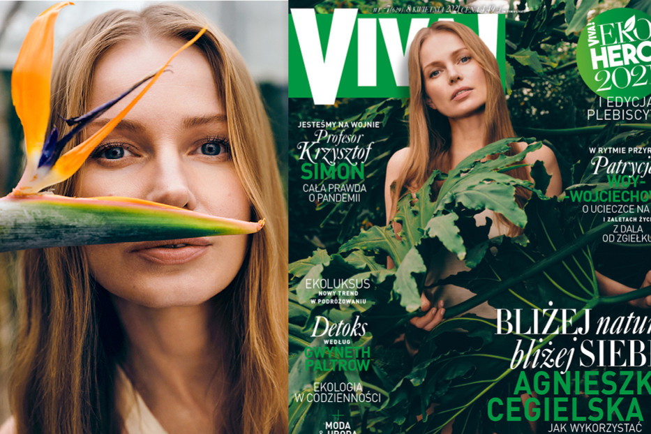 Agnieszka Cegielska, Viva kwiecień 2021, NAKLEJKA EKO