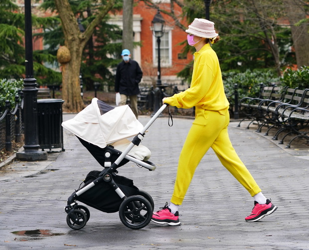 Celebrity Sightings In New York City - April 01, 2021