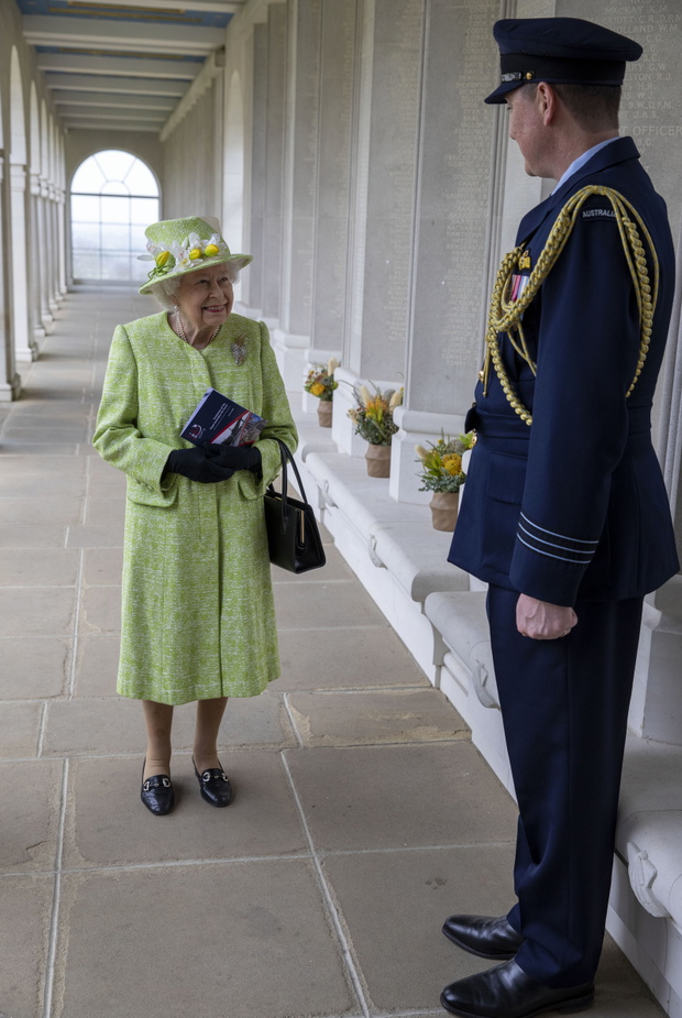 Queen Elizabeth II Visits The Royal Australian Air Force Memorial