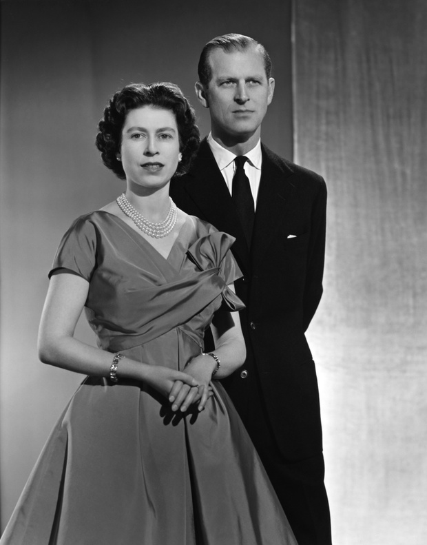 Queen Elizabeth II And Prince Philip Portrait
