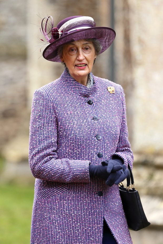 Queen Elizabeth Attends Church At Wolferton