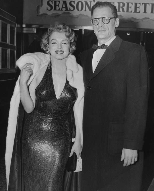 Marilyn Monroe and Arthur Miller