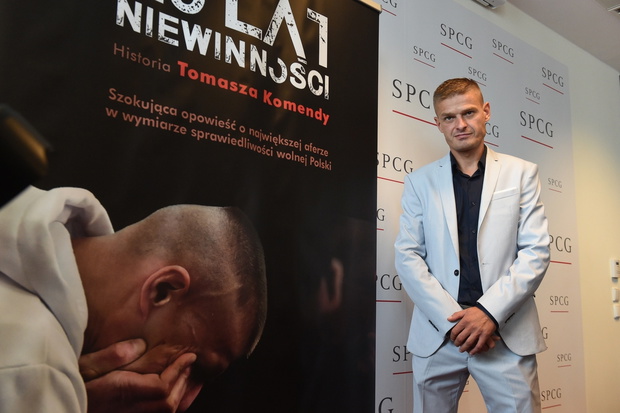 Konferencja Tomasza Komendy