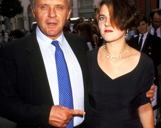 Abigail Hopkins, córka Anthony'ego Hopkinsa,  Anthony Hopkins, 06.10.1991 rok