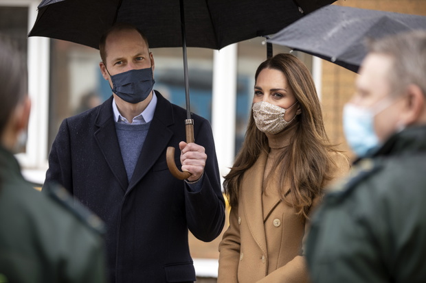 The Duke And Duchess Of Cambridge Visit Newham Ambulance Station