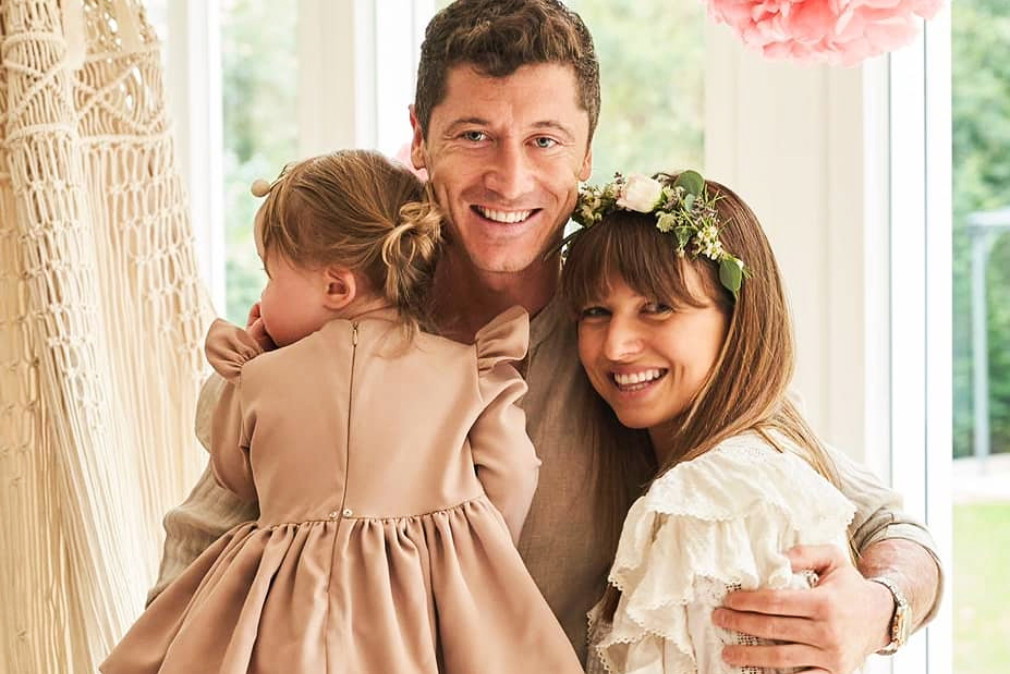 Anna Lewandowska, Robert Lewandowski, Klara Lewandowska