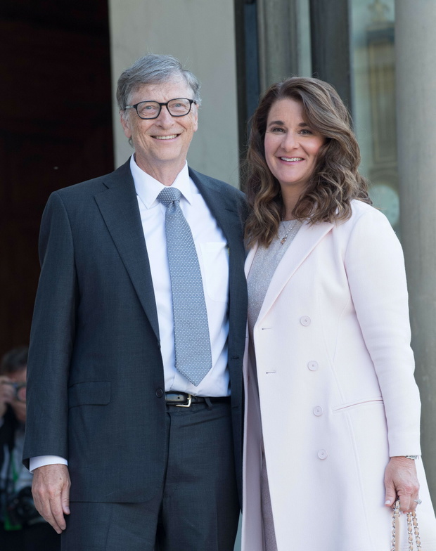 Bill Gates i Melinda Gates zostali uhonorowanio medalem Legii Honorowej