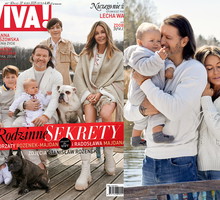 Małgorzata Rozenek-Majdan z dziećmi, Radosław Majdan, VIVA! 10/2021; Majdanowie, VIVA! 10/2021