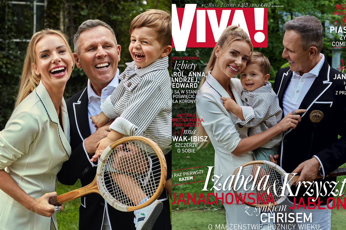 Izabela Janachowska, Krzysztof Jabłoński, VIVA! 11/2021