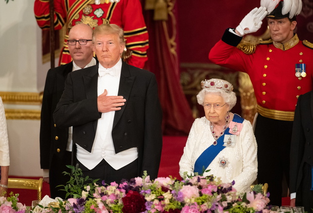 U.S. President Trump's State Visit To UK - Day One