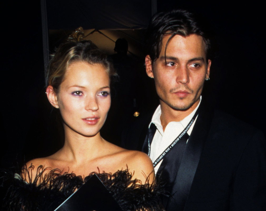 GettyImages-82406253, Kate Moss, Johnny Depp
