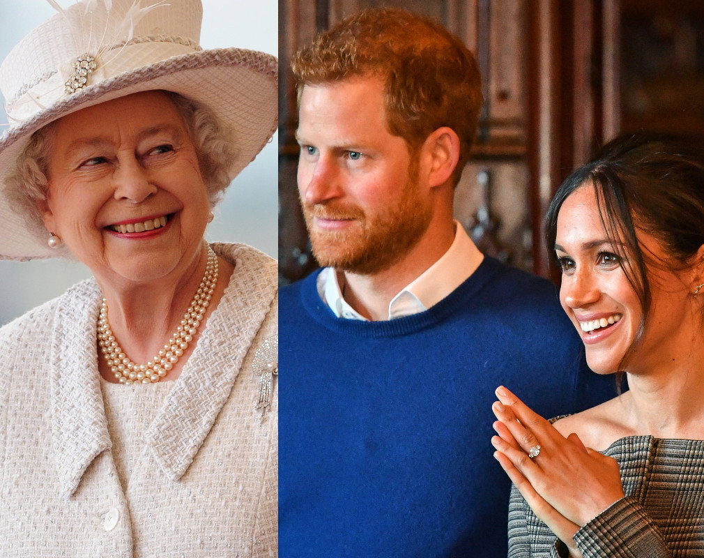 Elżbieta II, Harry, Meghan