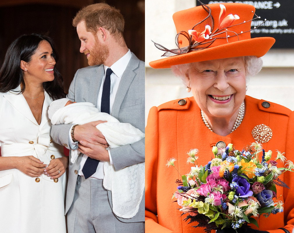 Meghan, Harry, Elżbieta II