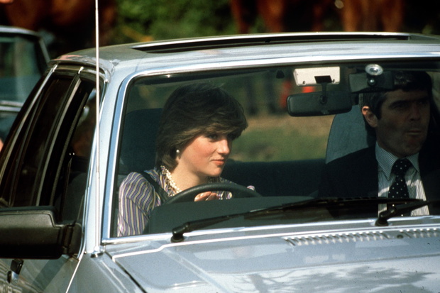 Diana Driving Ford Car