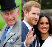 Książę Karol, Meghan, Harry