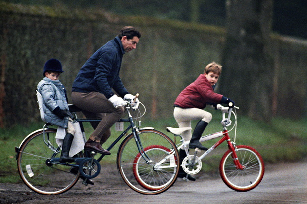 Royalty - Prince Charles, William And Harry - Sandringham