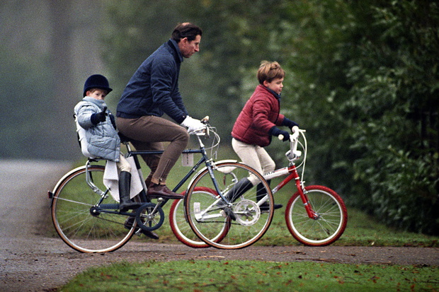 Royalty - Prince Charles, William And Harry - Sandringham
