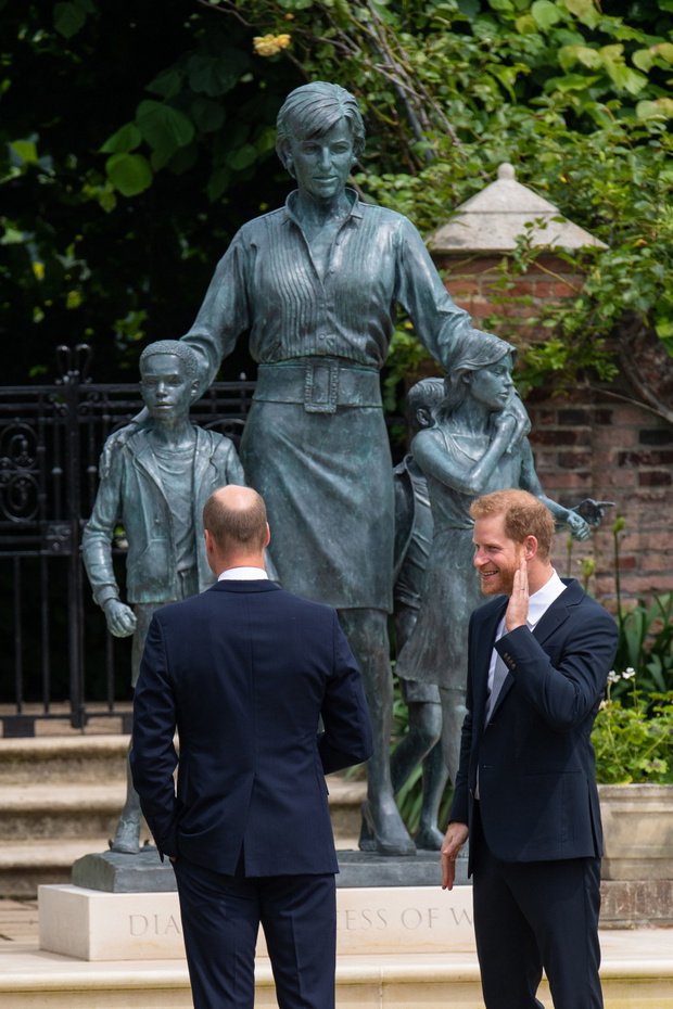 Diana, Princess Of Wales Statue Unveiling At Kensington Palace