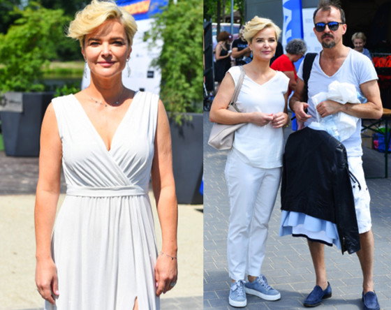 Konrad Wojterkowski, Monika Richardson, pokaz charytatywny Gwiazdy Dzieciom, Warszawa, 27.06.2021 rok