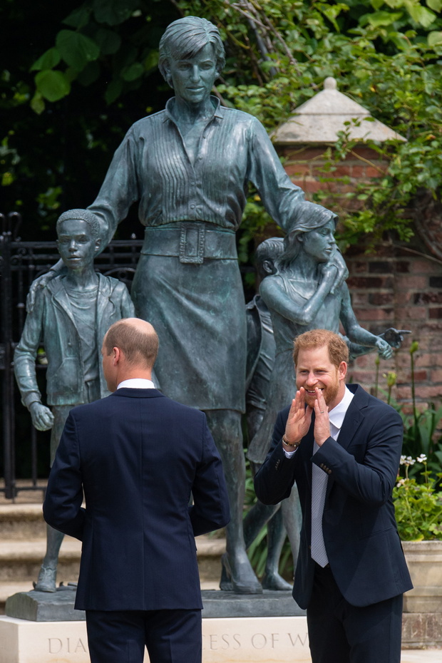 Diana, Princess Of Wales Statue Unveiling At Kensington Palace