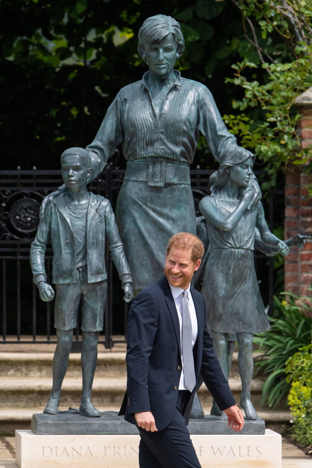 Diana, Princess Of Wales Statue Unveiling At Kensington Palace