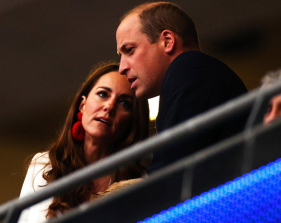 Księżna Kate, książę William, finał Euro 2020, Londyn, Wembley, 11.07.2021 rok