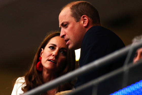 Księżna Kate, książę William, finał Euro 2020, Londyn, Wembley, 11.07.2021 rok