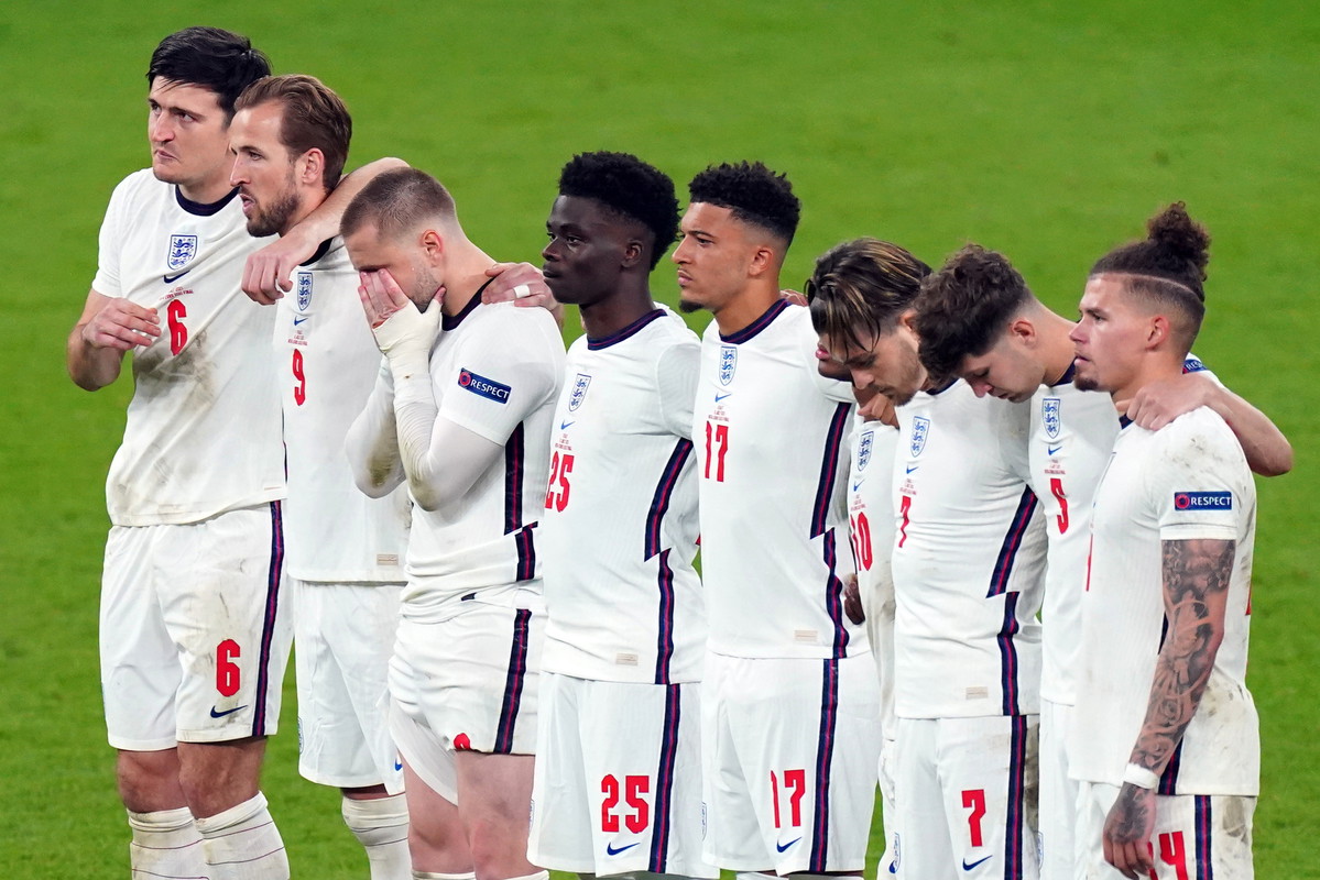 Finał EURO 2020, Anglia ściąga srebrne medale