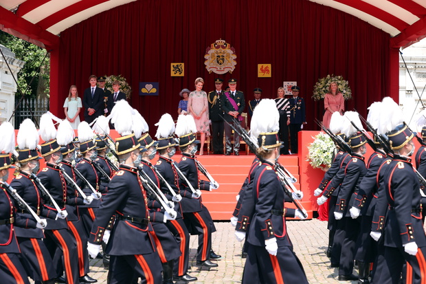 Belgium Royal Family Attends National Day Ceremony