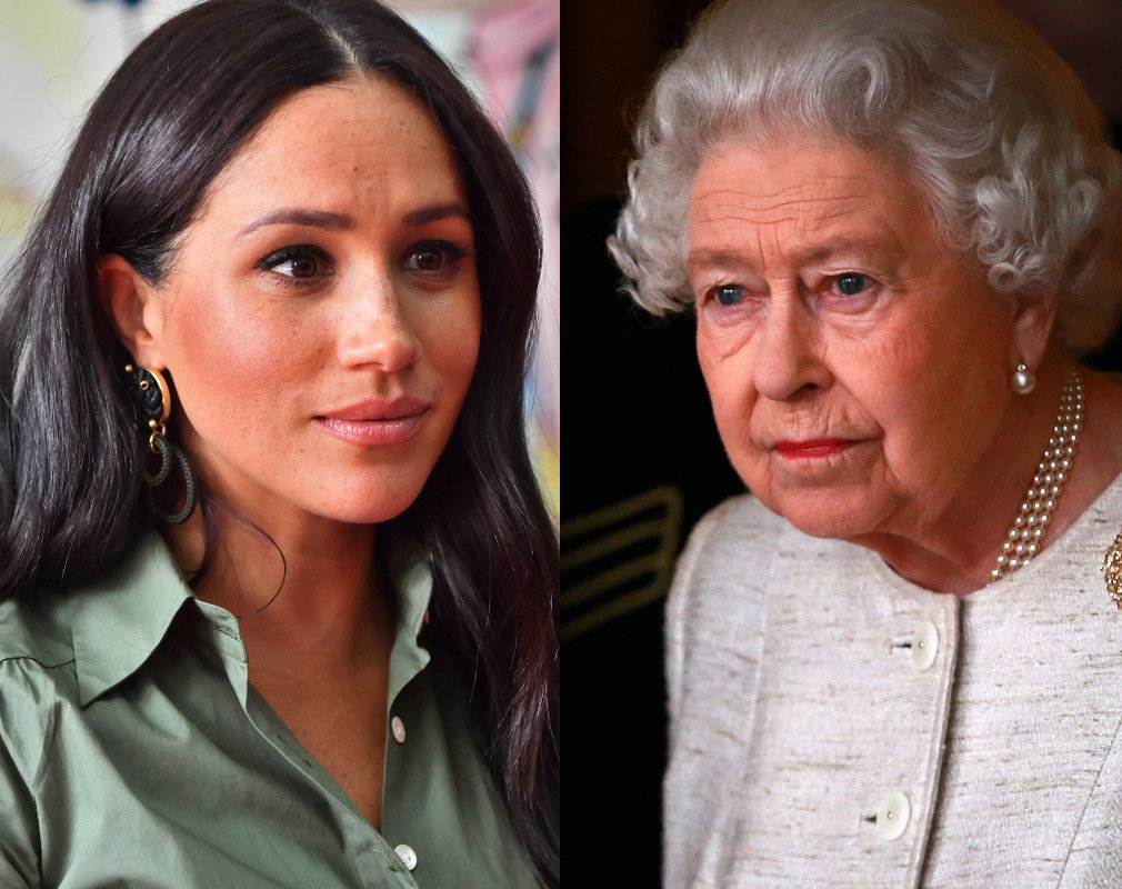 Meghan Markle, królowa Elżbieta II
