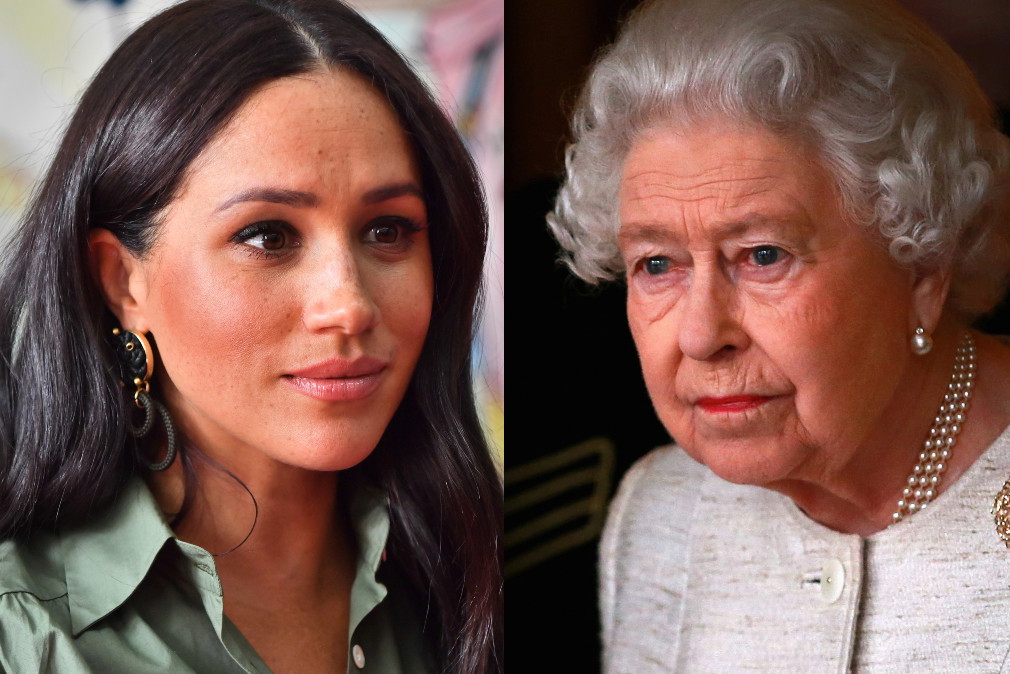 Meghan Markle, królowa Elżbieta II