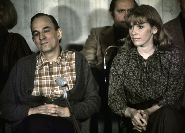 Ingmar Bergman and Liv Ullmann