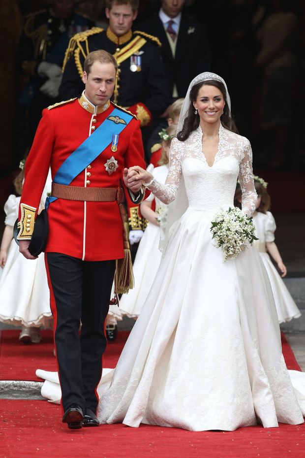 Royal Wedding - Carriage Procession To Buckingham Palace And Departures