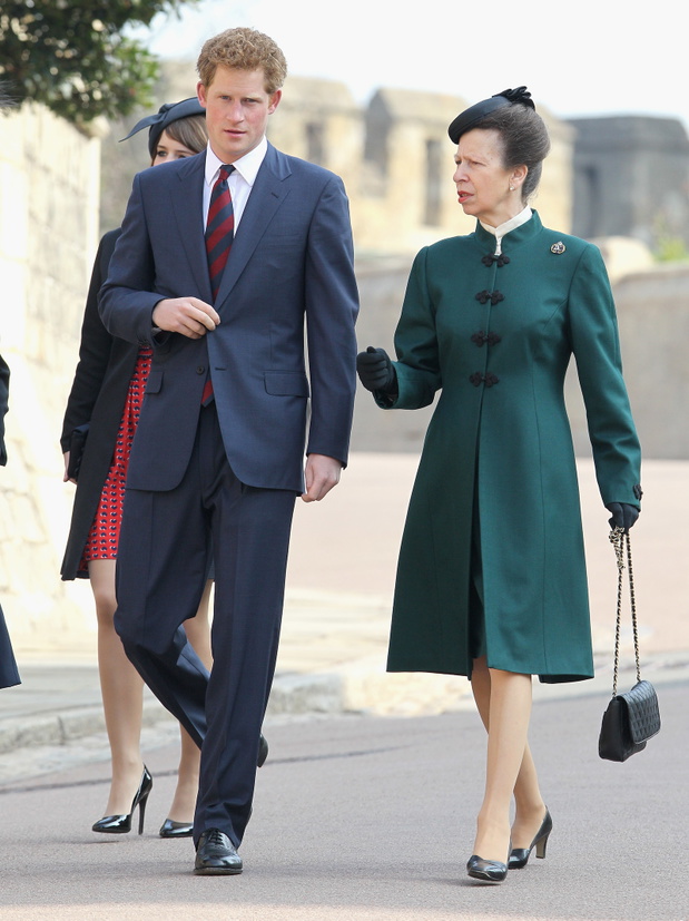 The Royal Family Attend A Thanksgiving Service For The Queen Mother and Princess Margaret At Windsor