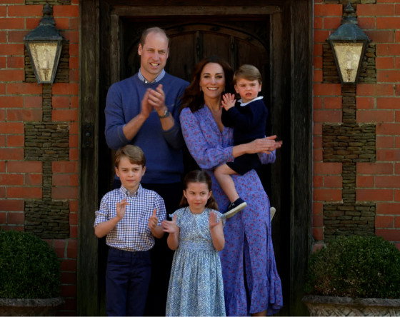 Kate, William, Charlotte, George, Louis
