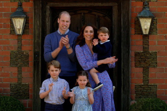 Kate, William, Charlotte, George, Louis