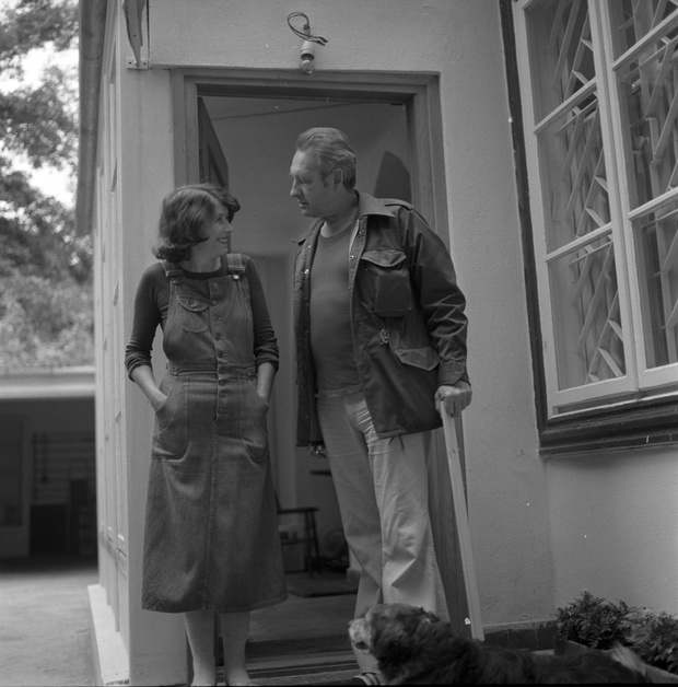 Scenograf Krystyna Zachwatowicz i re¿yser Andrzej Wajda